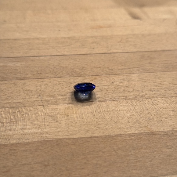 9.97 Ct Natural Sapphire Blue Cushion Cut Loose Gemstone Certified - Picture 5 of 6